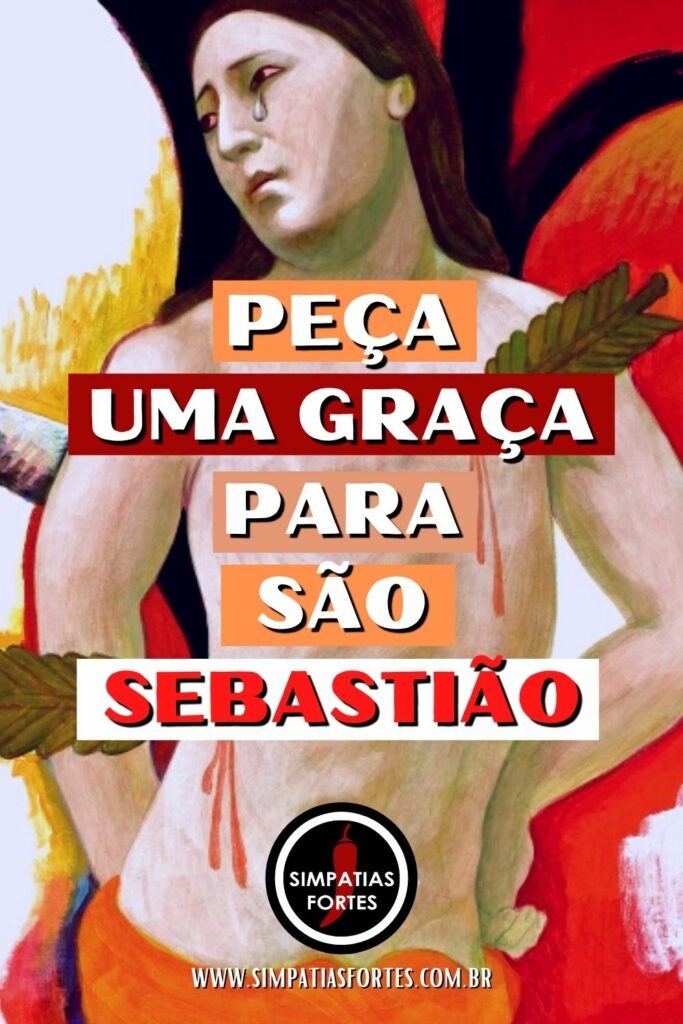 Peça uma graça para São Sebastião (Pinterest)