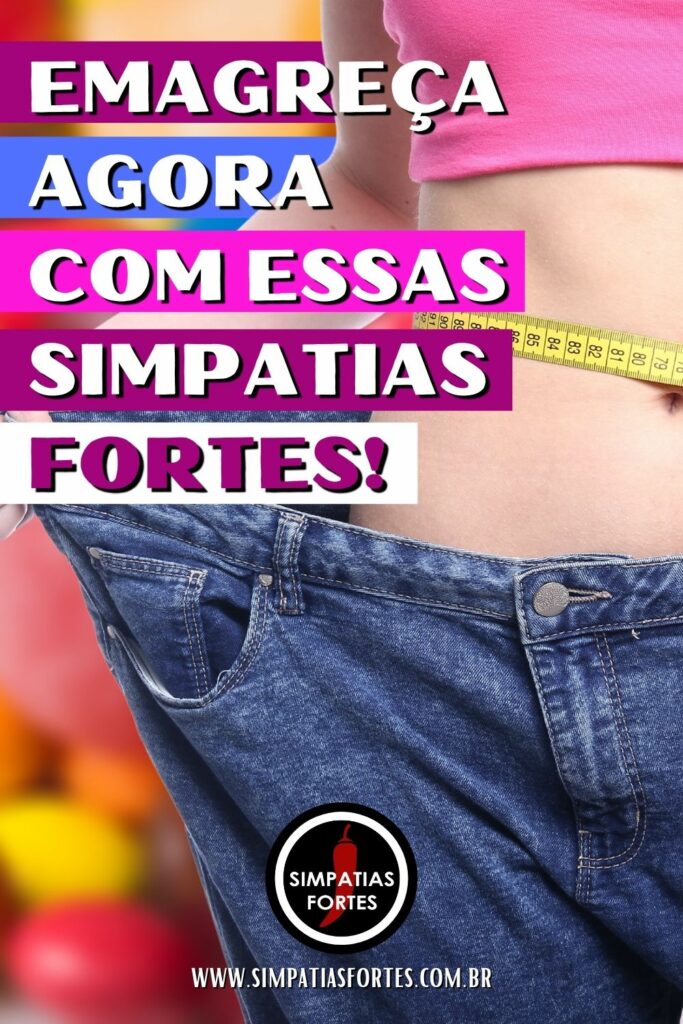 5 Simpatias Fortes para emagrecer (Pinterest)