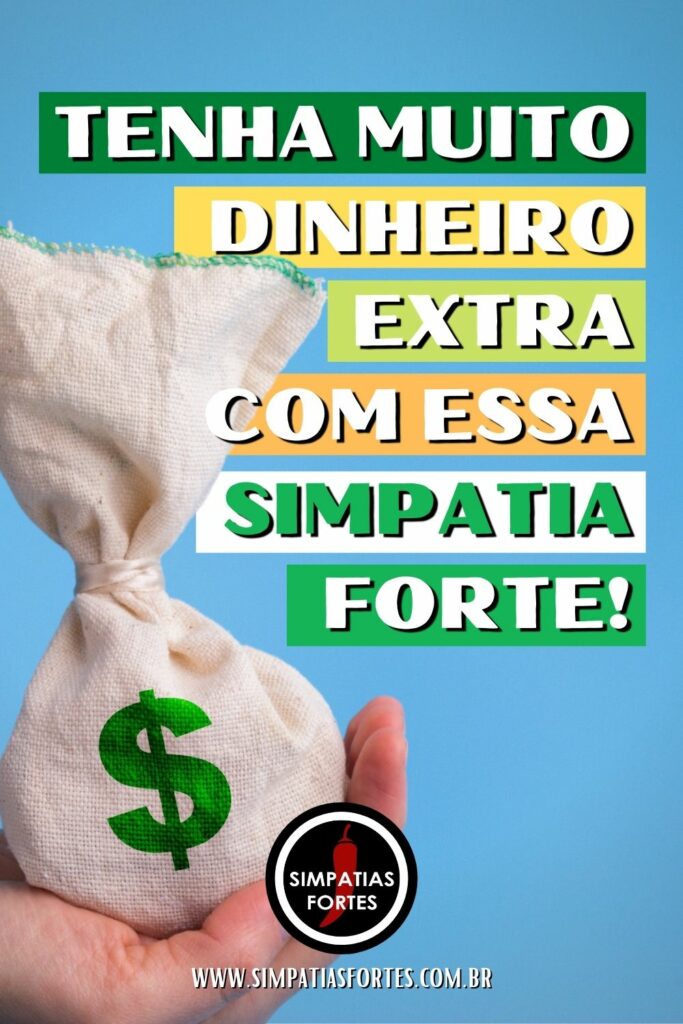 Simpatias para ganhar dinheiro (Pinterest)