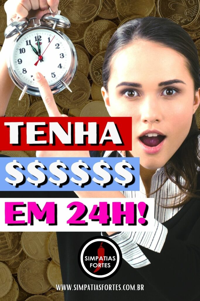 Tenha dinheiro em 24h