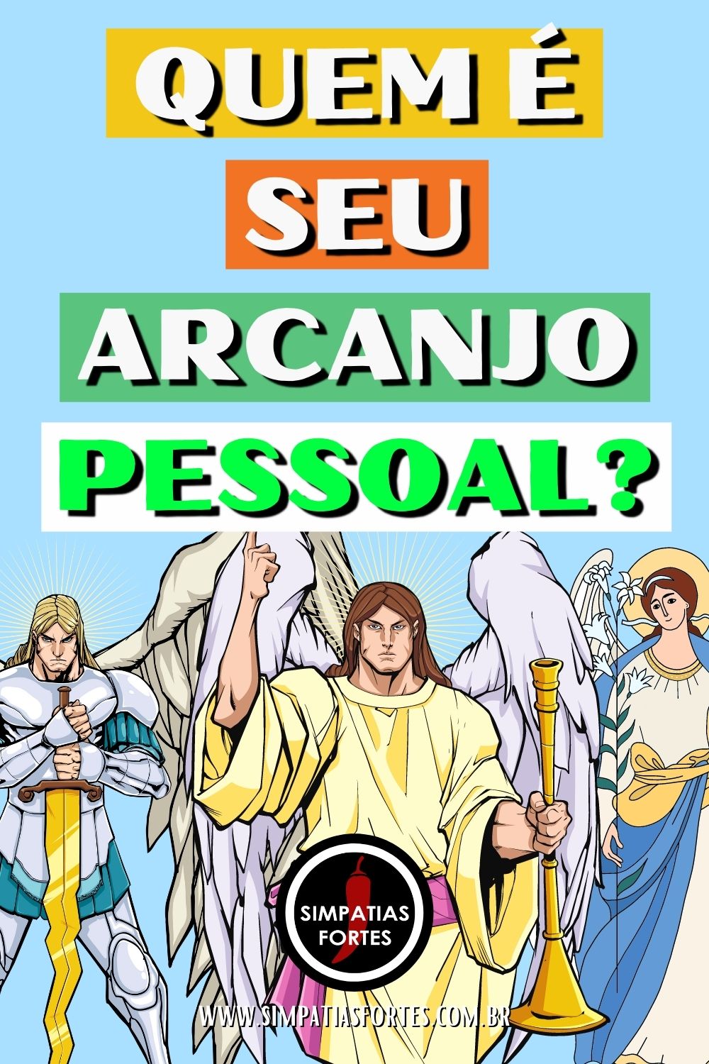 Quem é seu arcanjo pessoa?