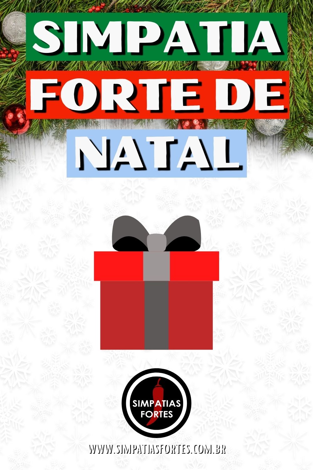 Simpatia forte de natal (Pinterest)