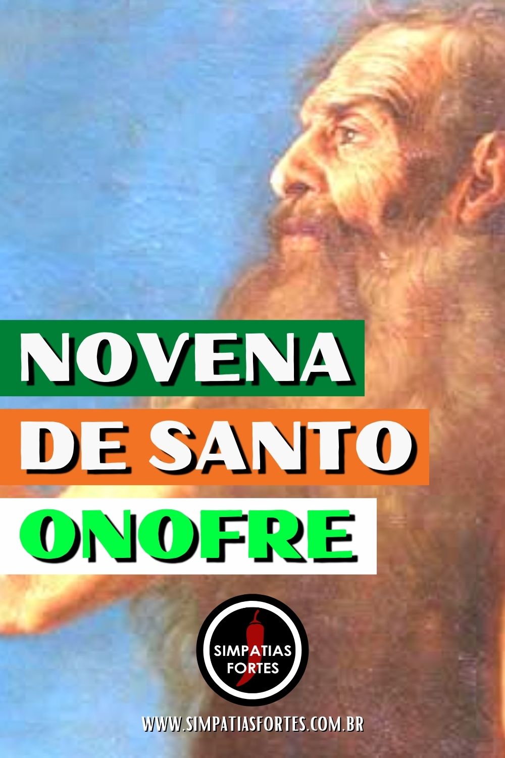 Novena de Santo Onofre (Pinterest)