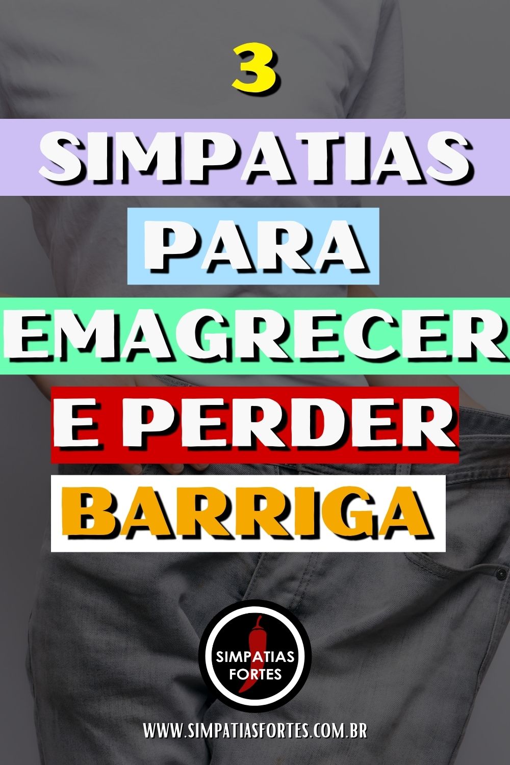 Simpatias para emagrecer e perder barriga (Pinterest)