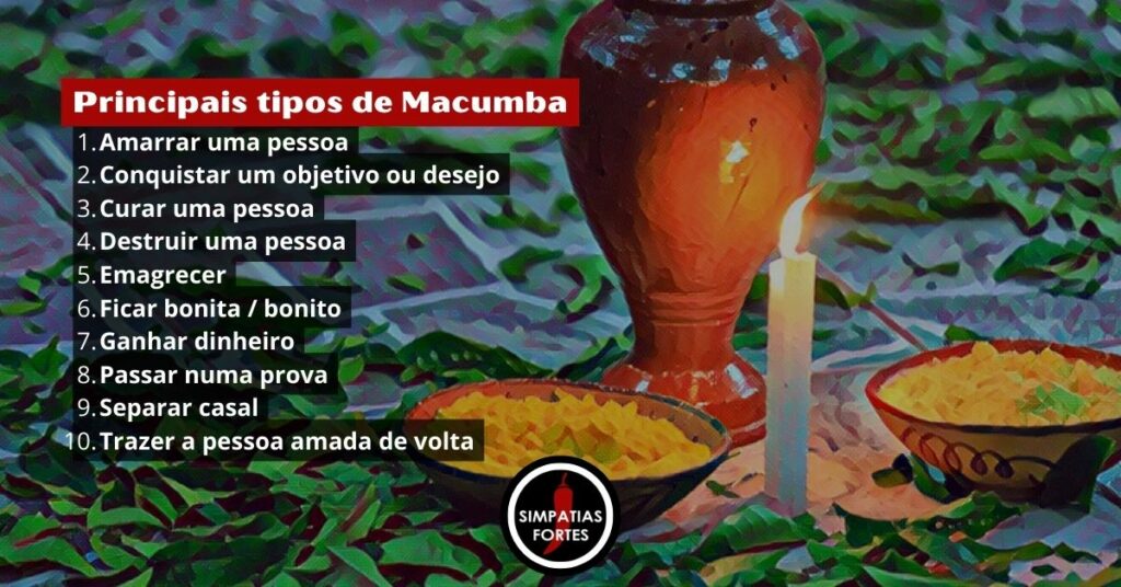 Principais Tipos de Macumba