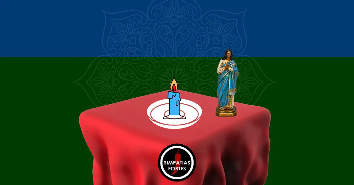 Como fazer um pedido a Santa Sara Kali - Acenda a vela azul clara