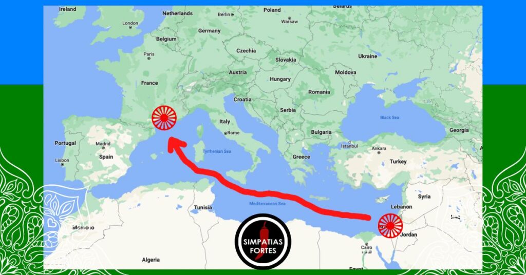 Santa Sara Kali e as 3 Marias - Fuga da Galileia até o Sul da França