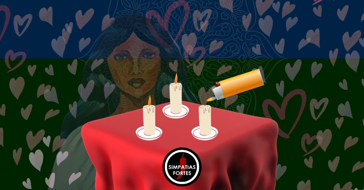 Simpatia Santa Sara Kali para o amor - Diga o encantamento e acenda as 3 velas