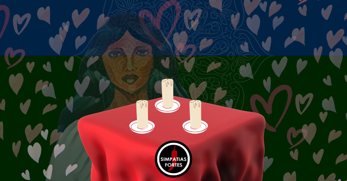 Simpatia Santa Sara Kali para o amor - Fixe as 3 velas