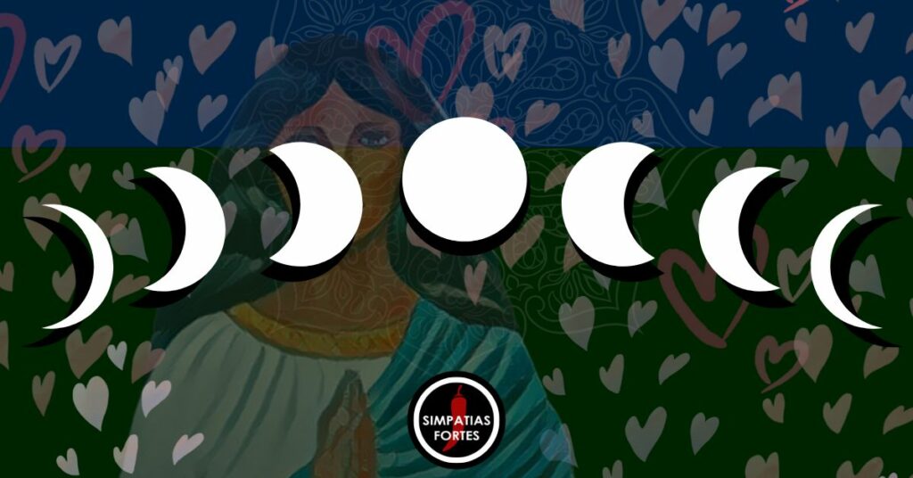 Simpatia Santa Sara Kali para o amor - Fases da lua