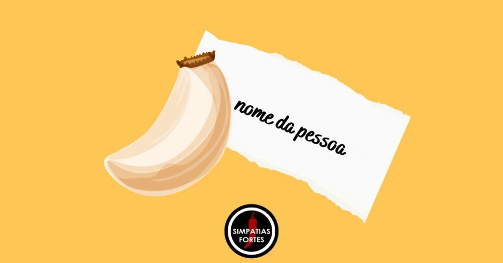 O que significa colocar o nome da pessoa no alho