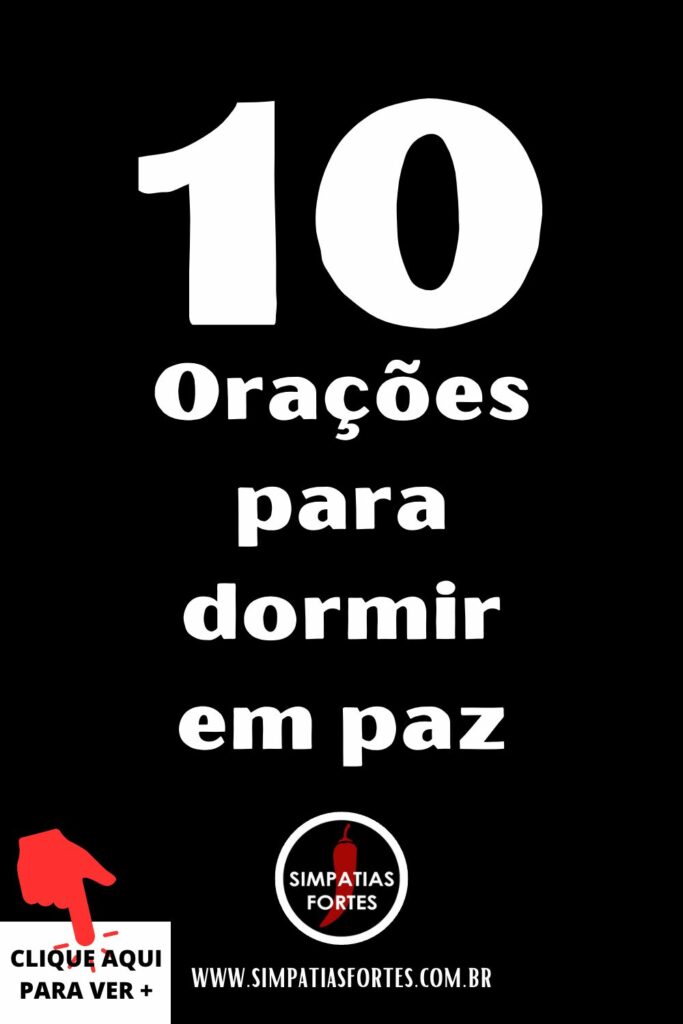 10 Orações para dormir em paz (Pinterest)