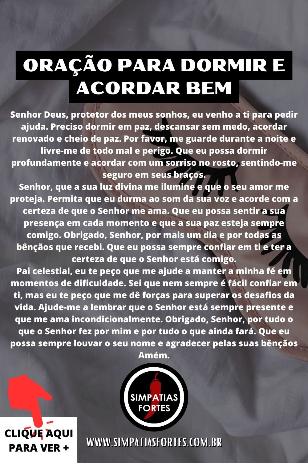 10 Oração para dormir em paz a noite inteira (acorde bem!)