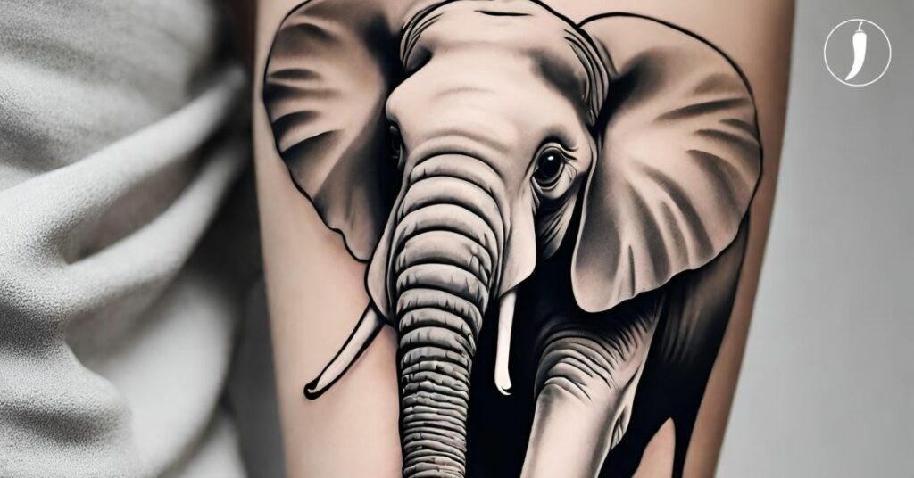 Tatuagens da sorte - Elefante