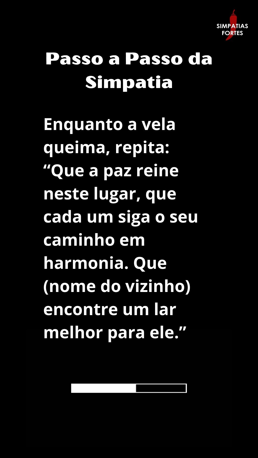 Simpatia para vizinho se mudar em 24 horas - passo 5