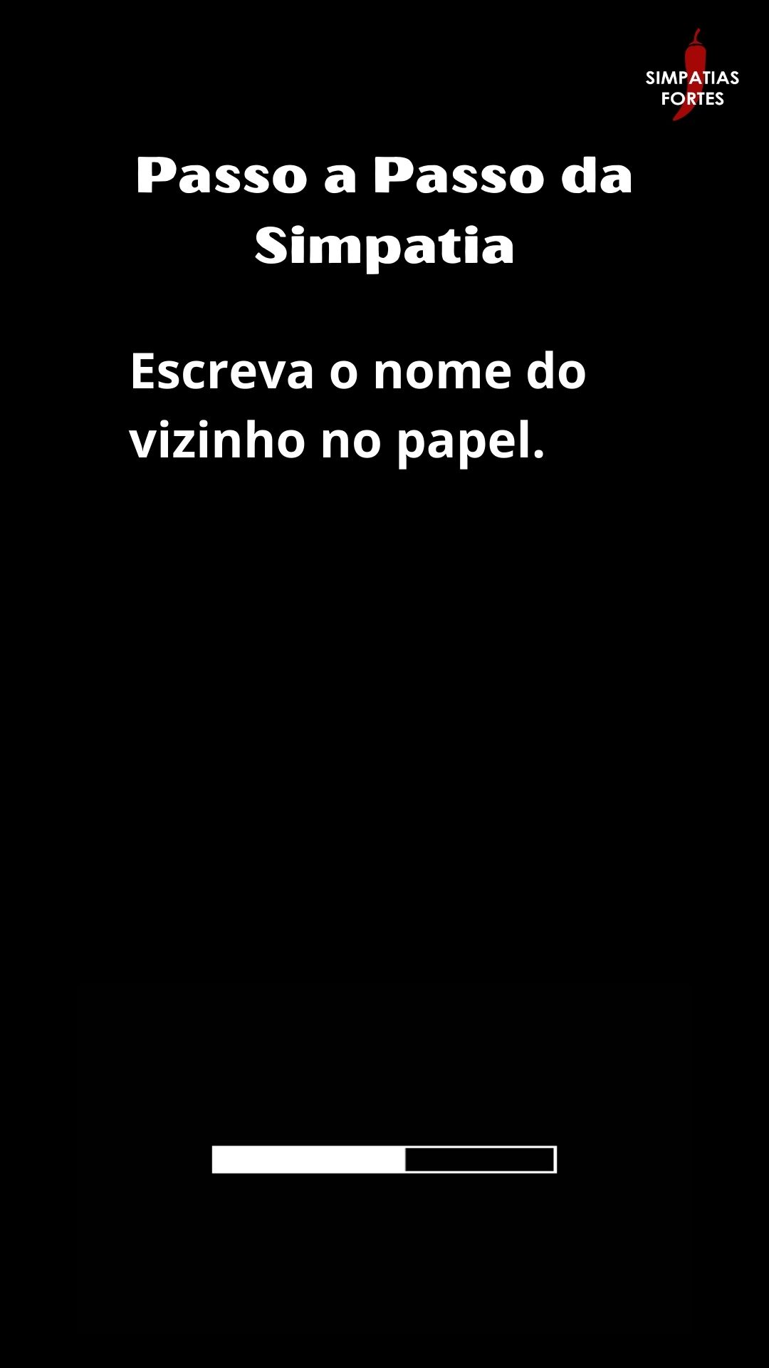 Simpatia para vizinho se mudar em 24 horas - passo 1