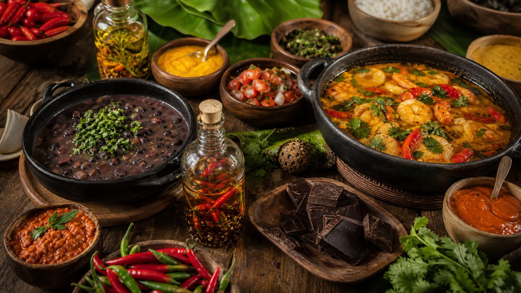 Pimenta malagueta harmonizada com pratos e ingredientes brasileiros